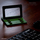 نگهدارنده گوشی موبایل ماهوت مدل MODEL 3_Green-Leather