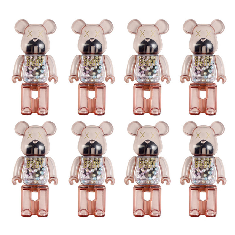 پایه نگهدارنده گوشی موبایل پاپ سوکت مدل خرس BABY کد L2 مجموعه 8 عددی
