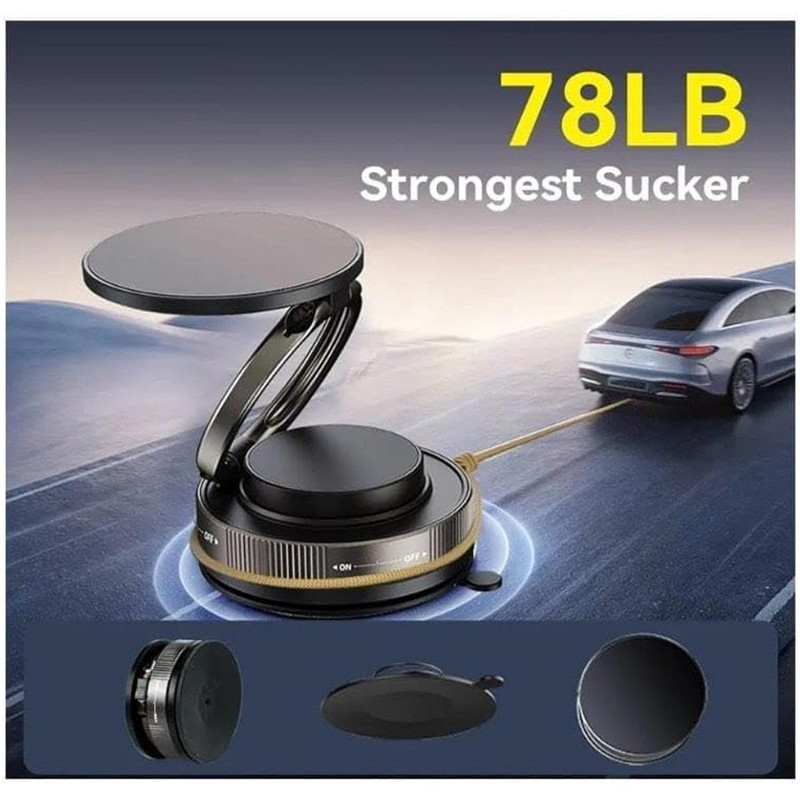 پایه نگهدارنده گوشی موبایل وکیومی مدل چرخشی کد 2303
