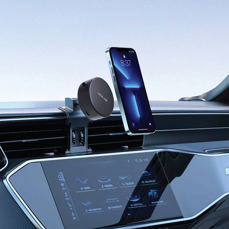 پایه نگهدارنده گوشی موبایل گرین لاین مدل Auto-Suction Phone Holder