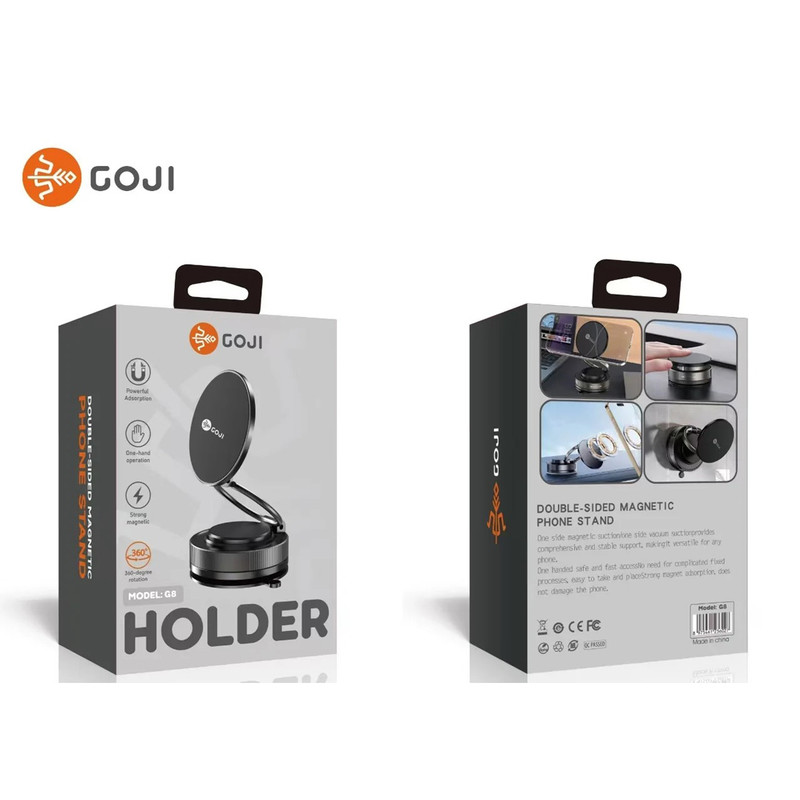 پایه نگهدارنده گوشی و تبلت گوجی مدل G8 مناسب برای استفاده داخل خودرو با قابلیت تنظیم زاویه