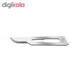دسته تیغ جراحی اسکولاپ شماره 3 به همراه تیغ استریل اسکولاپ مدل SKJ0069 بسته 3 عددی