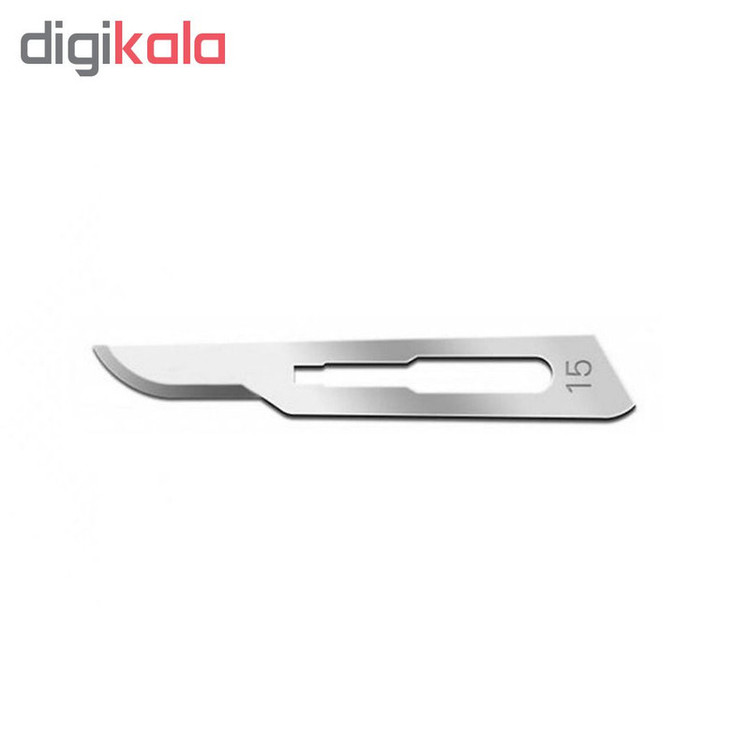 دسته تیغ جراحی اسکولاپ شماره 3 به همراه تیغ استریل اسکولاپ مدل SKJ0069 بسته 3 عددی