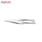 دسته تیغ جراحی اسکولاپ شماره 3 به همراه تیغ استریل اسکولاپ مدل SKJ0069 بسته 3 عددی