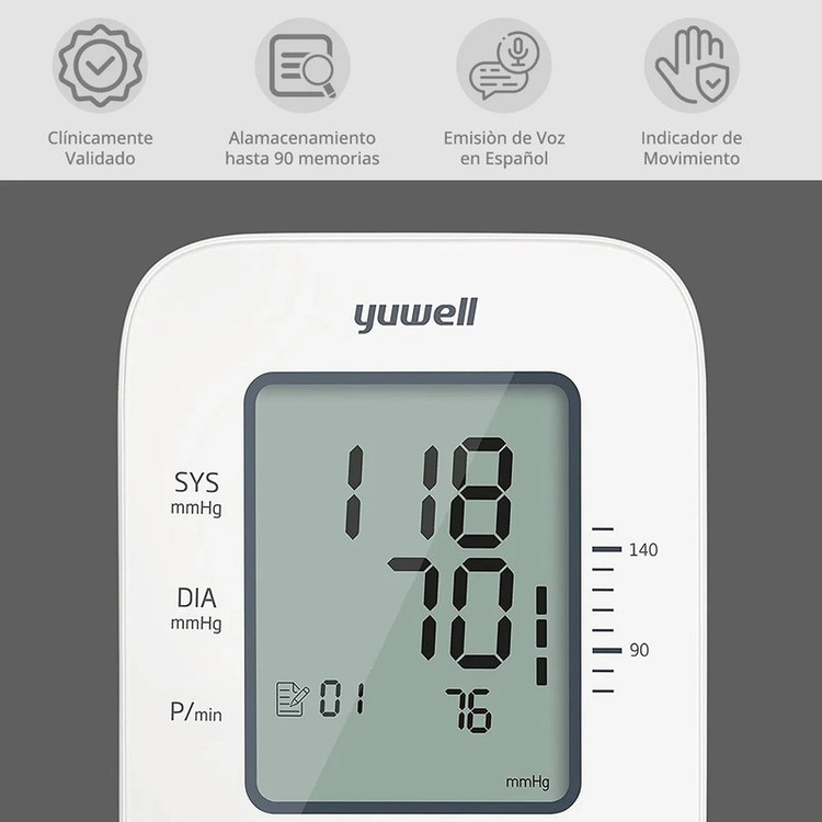 فشارسنج بازویی دیجیتال یوول مدل YE660D