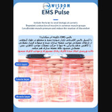تنس عضلانی ویزدام مد مدل TENS/EMS بسته 3 عددی