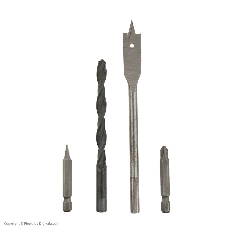 مجموعه 35 عددی دریل پیچ گوشتی شارژی 10 میلیمتری 118 ولت جاب مدل JB-118 Industrial YW