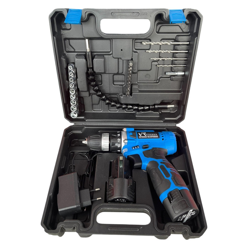 مجموعه 30 عددی پیچ گوشتی شارژی ویوارکس مدل VR1210V-22A