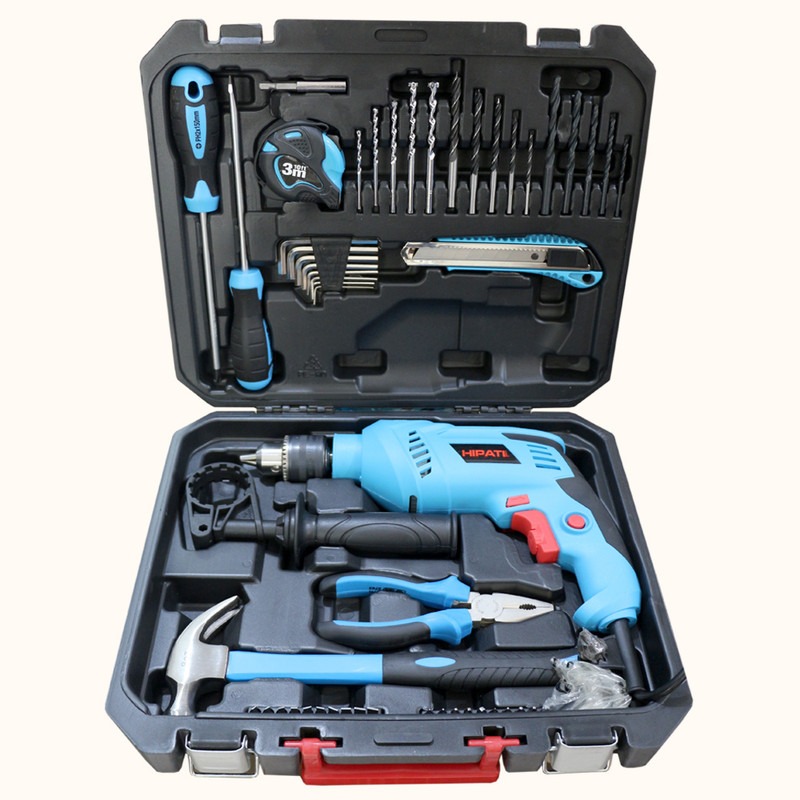دریل چکشی هیپاتی لند مدل HPL600K50 مجموعه 50 عددی