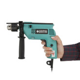 دریل چکشی ساتا مدل impak drile 500w مجموعه 90 عددی