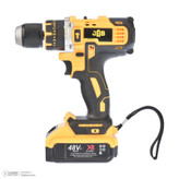 دریل پیچ گوشتی چکشی شارژی جاب مدل JB-48 VF مجموعه 29 عددی