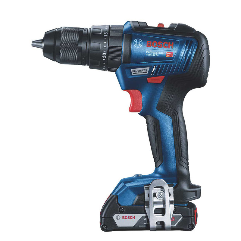 دریل پیچ گوشتی ضربه ای بوش مدل بدون ذغال کد GSB18V-50