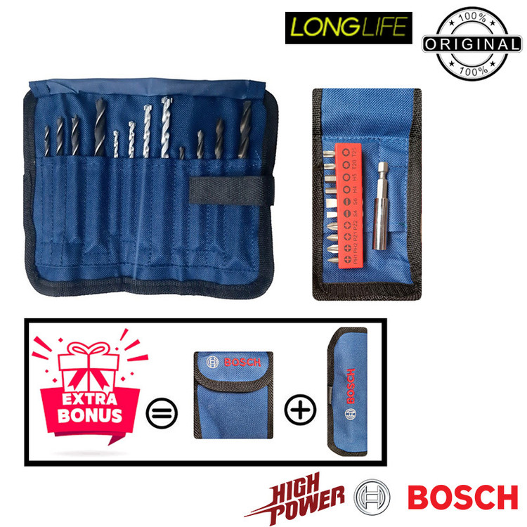 دریل پیچ گوشتی شارژی چکشی 18 ولت بوش مدل GSB 18V-110 C Extra (Without battery and charger)