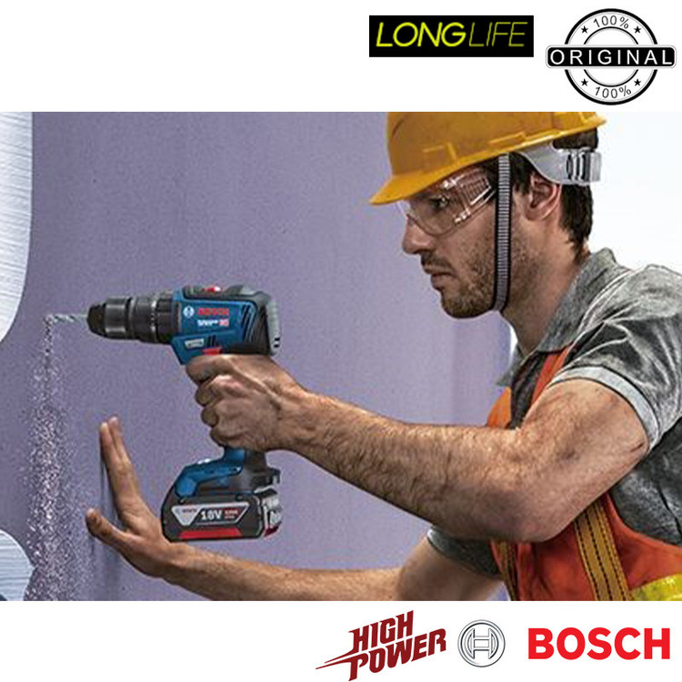 پیچ گوشتی شارژی چکشی 18 ولت بوش مدل حرفه ای GSB 18V-50 Brushless Motor (3 Battery)
