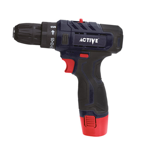 دریل پیچگوشتی چکشی شارژی 12 ولت اکتیو مدل AC-3232