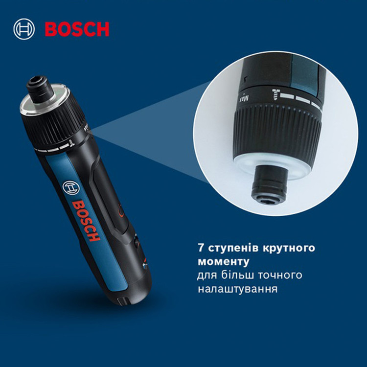 پیچ گوشتی شارژی بوش مدل حرفه ای 3.6 ولت کد 06019H2201 + 11 Extra