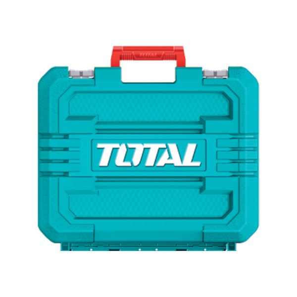 پیچ گوشتی شارژی 12 ولت توتال مدل THKTHP11292 مجموعه 129 عددی