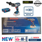 پیچ گوشتی شارژی چکشی 18 ولت بوش مدل GSB 18V-110 C / Brushless Motor Extra