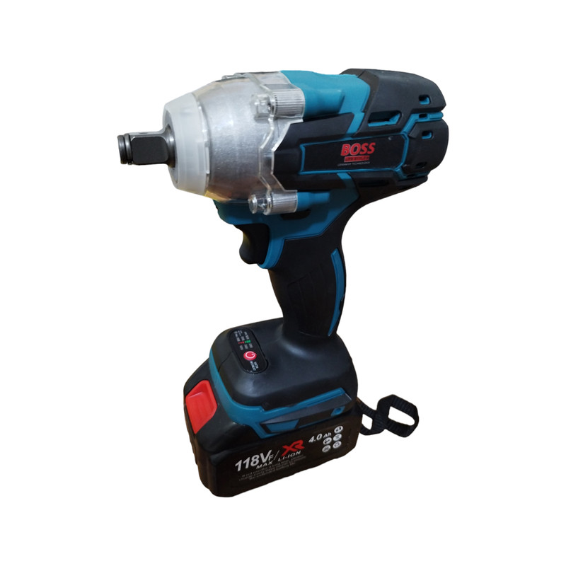 آچار بکس شارژی باس مدل  118vf4ah-brushless مجموعه 26 عددی