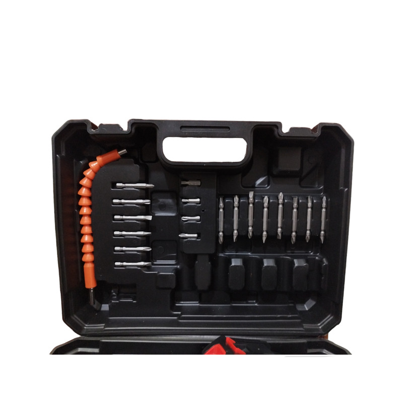 آچار بکس شارژی باس مدل 118vf4ah-brushless مجموعه 26 عددی