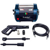 کارواش برقی ۱۱۰ بار ۱۴۰۰ وات پوکا با موتور ذغالی پوکا مدل PW-8200 با حداکثر دبی آب ۵.۵ لیتر بر دقیقه