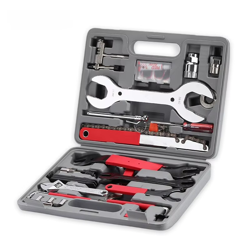 آچار آلن و بکس مخصوص دوچرخه و موتور کد DXTOOLSET بسته 44 عددی