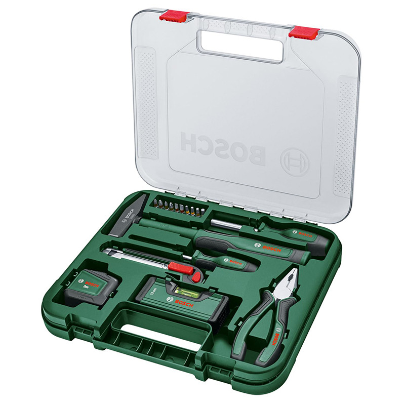 مجموعه 17 عددی ابزار دستی بوش مدل حرفه ای کد PRO TOOL BOX  0600A02BY5