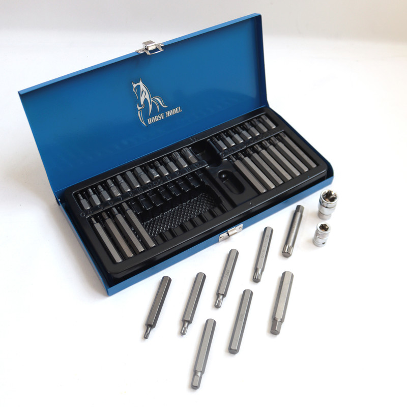 آچار آلن بیت خور مدل هورس کد YPBS-BIT-32CM مجموعه 40 عددی