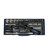 آچار بکس هیوندای مدل HT9156 مجموعه 56 عددی