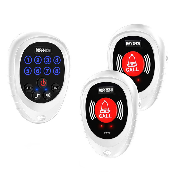 زنگ بی سیم دایتک مدل CC07WH مجموعه 9 عددی