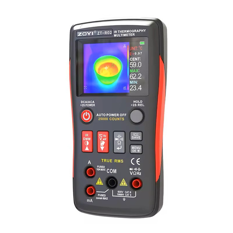 دوربین حرارتی و مولتیمتر زویی مدل ZT-R02