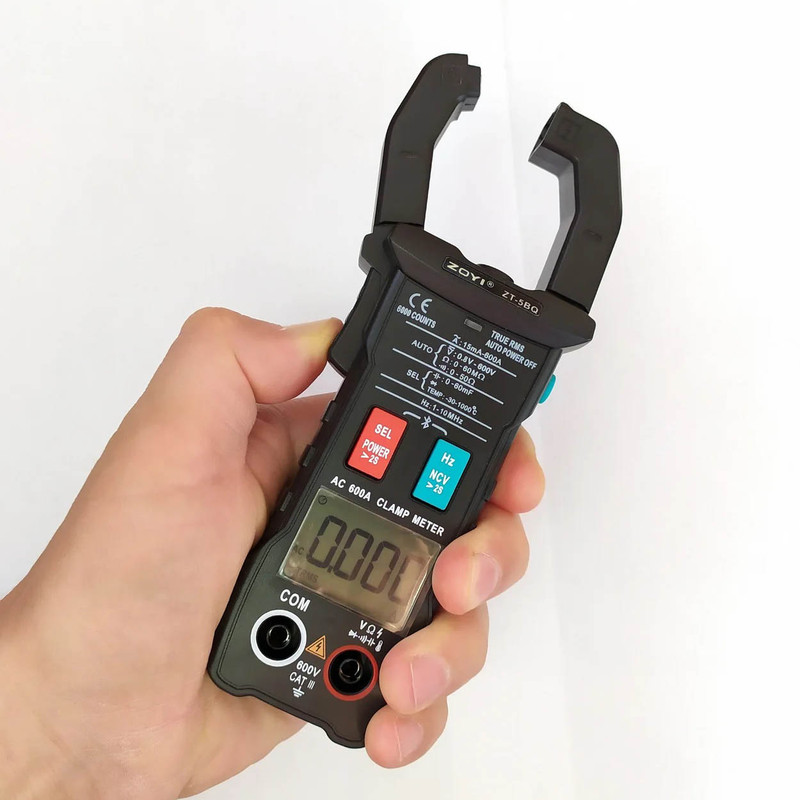 مولتی متر کلمپی بلوتوثی زویی مدل ZT-5BQ