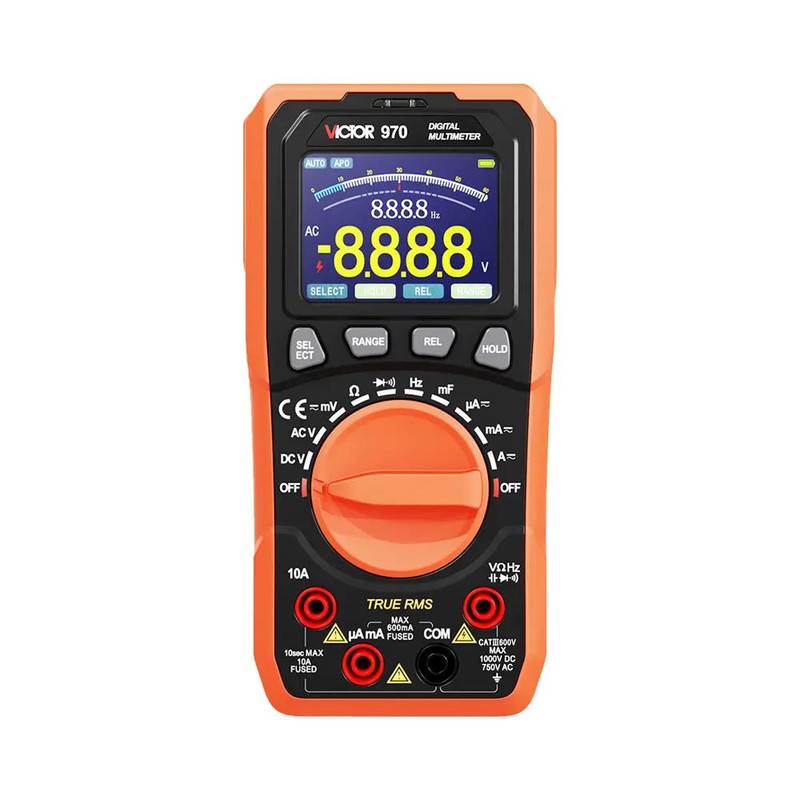 مولتی متر دیجیتال 10 آمپر ویکتور مدل VC970