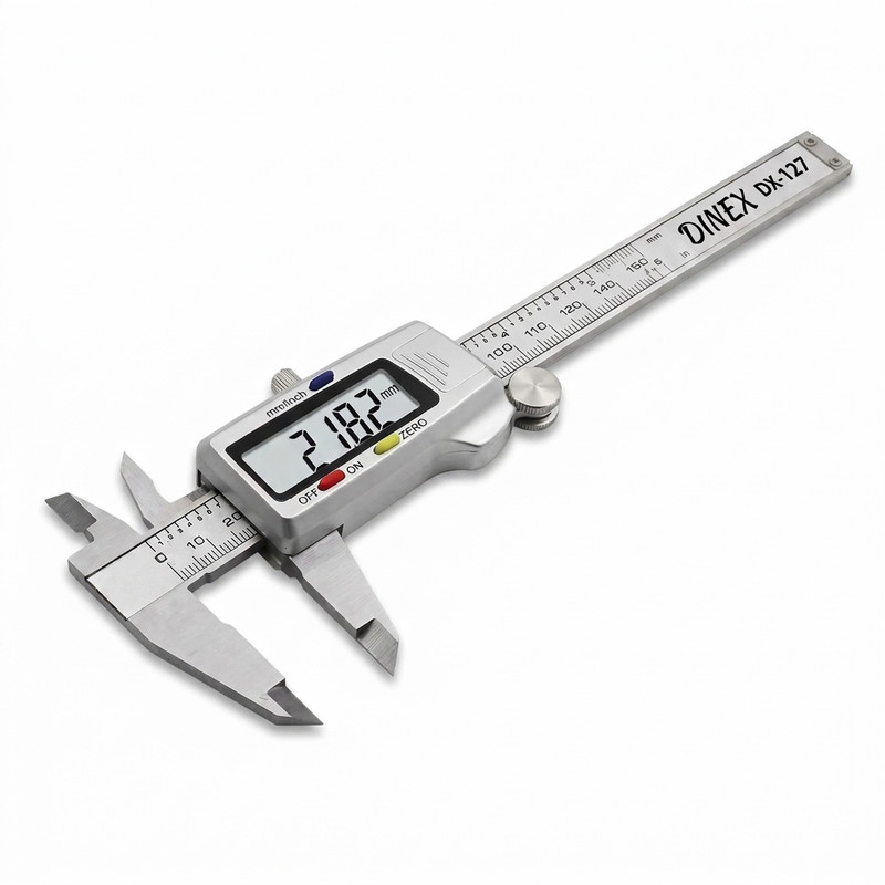 کولیس دیجیتال دینکس مدل DX-127 گستره 0 تا 150 میلی‌متر