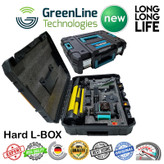 تراز لیزری ماکیتا نور سبز مدل 16 لاین کد 16-360 4D Hard Box