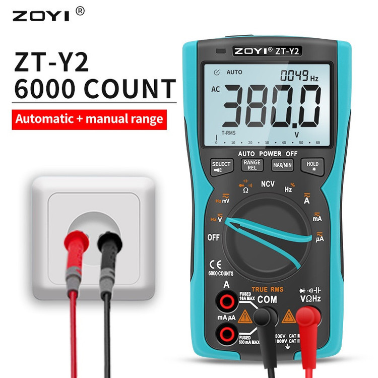 مولتی متر دیجیتال زویی مدل ZT-Y2