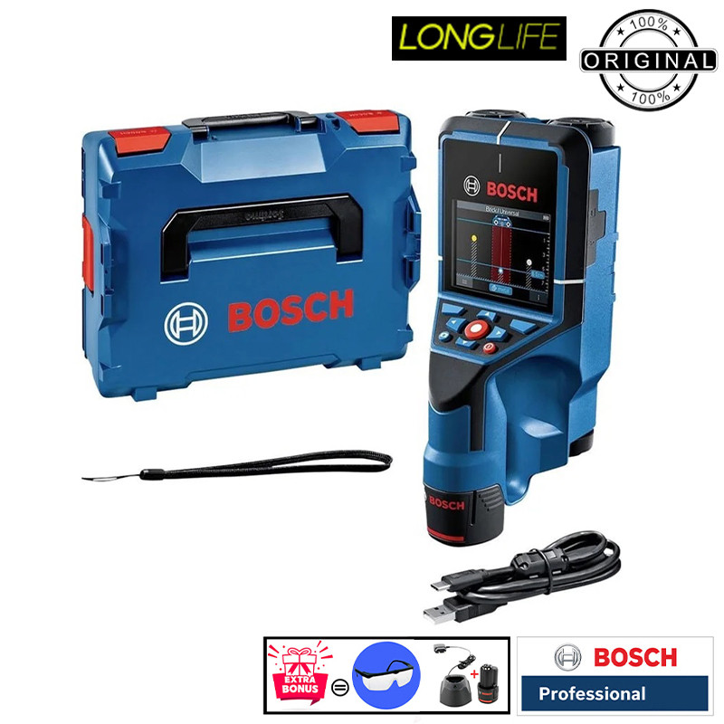 ردیاب دیجیتالی بوش مدل D-Tect 200 C Advanced Technology + Extra Batery 12V