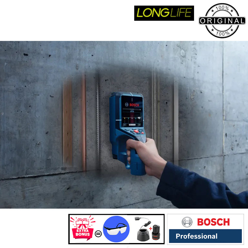 ردیاب دیجیتالی بوش مدل D-Tect 200 C Advanced Technology + Extra Batery 12V