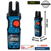 مولتی متر فورک دار دیجیتال 200 آمپر بوش مدل فوق هوشمند کد GFM 1000-15 Digital Pro