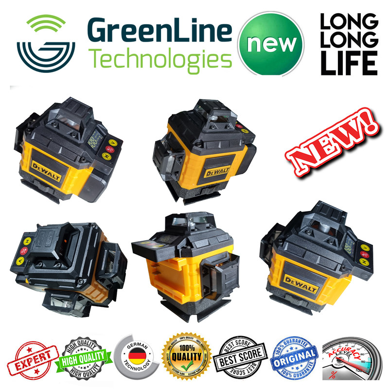 تراز لیزری مدل 16 لاین سبز کد Dewalt H 16-5