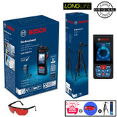 متر لیزری بوش مدل دوربین دار GLM 150-27C Professional + BT150 + Red Glass Laser برد 150 متر به همراه پایه