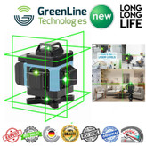 تراز لیزری مدل نور سبز 16لاین کد 3DNSB-360 به همراه پایه