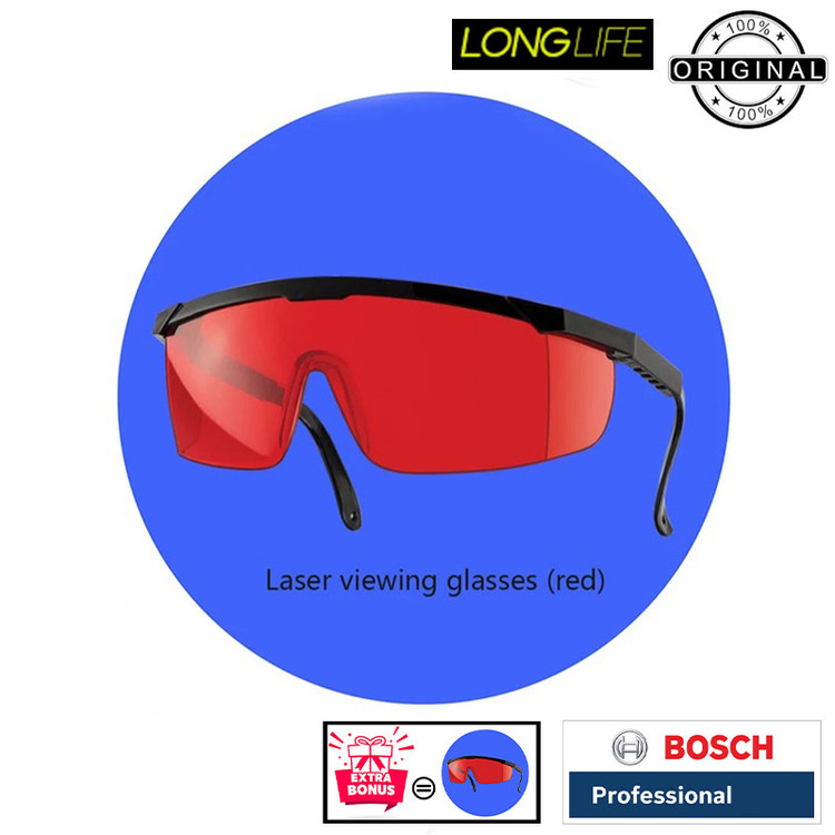 متر لیزری بوش مدل GLM 150-27 C / ISO NORM 16331-1 + BT150 + Red Glass Laser برد 150 متر