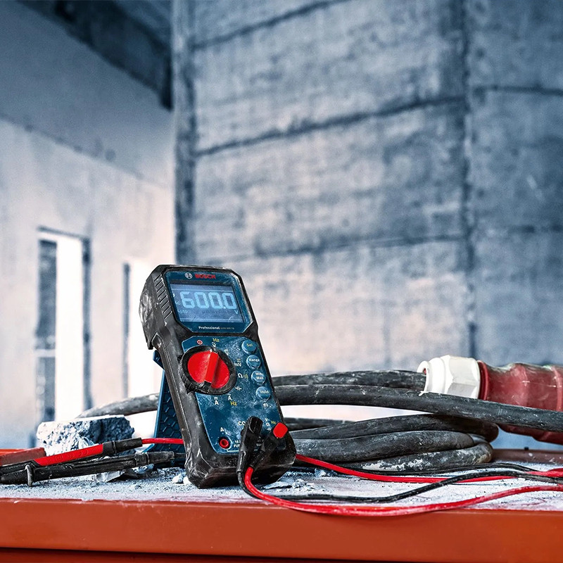 مولتی متر دیجیتال 600 ولت بوش مدل حرفه ای کد GDM 600-15 Cat lll 600V