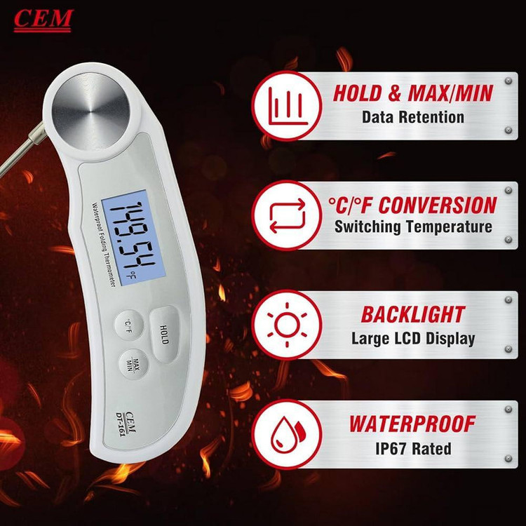 دماسنج نفوذی سی ای ام مدل DT-161