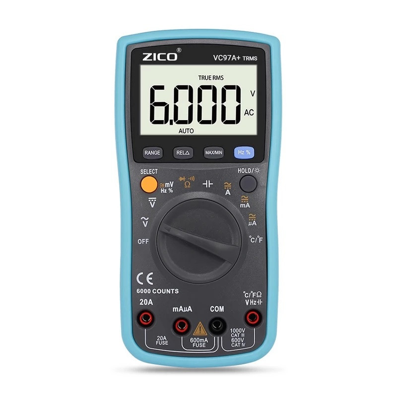 مولتی متر دیجیتال زیکو مدل VC97A Plus TRMS