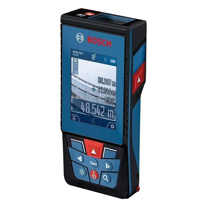 متر لیزری بوش مدل دوربین دار GLM 100-25 C professional Extra Red glass