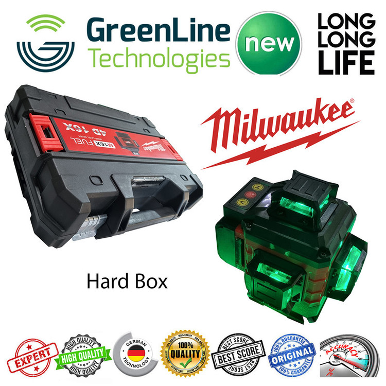 تراز لیزری مدل 16 لاین کد 16-360 4D Hard Box
