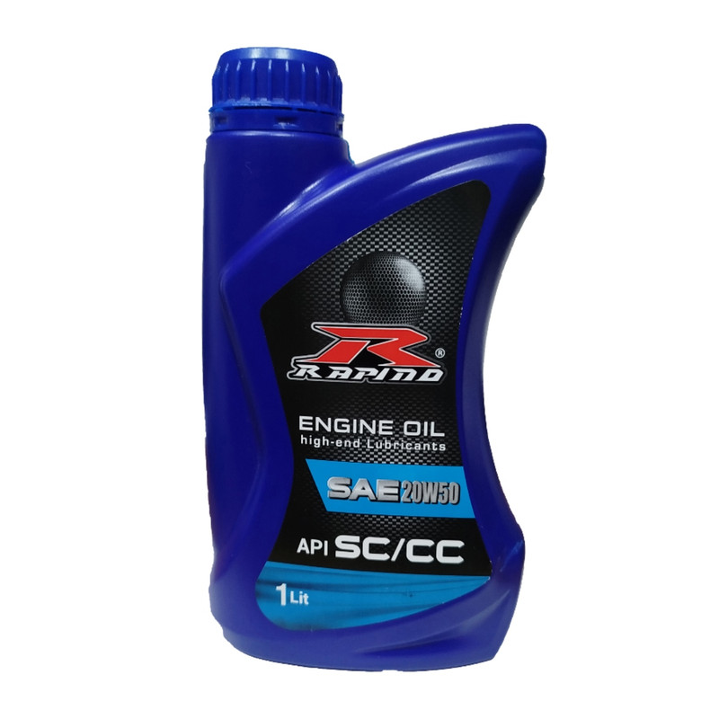 روغن موتور سیکلت معدنی رپیدو مدل SG 20W-50 حجم 1 لیتر