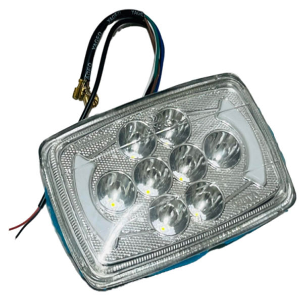 چراغ جلو بلوری ال ای دی موتور سیکلت وارون مدل 8 لنزه کد W-26-SMD-CC مناسب برای هوندا